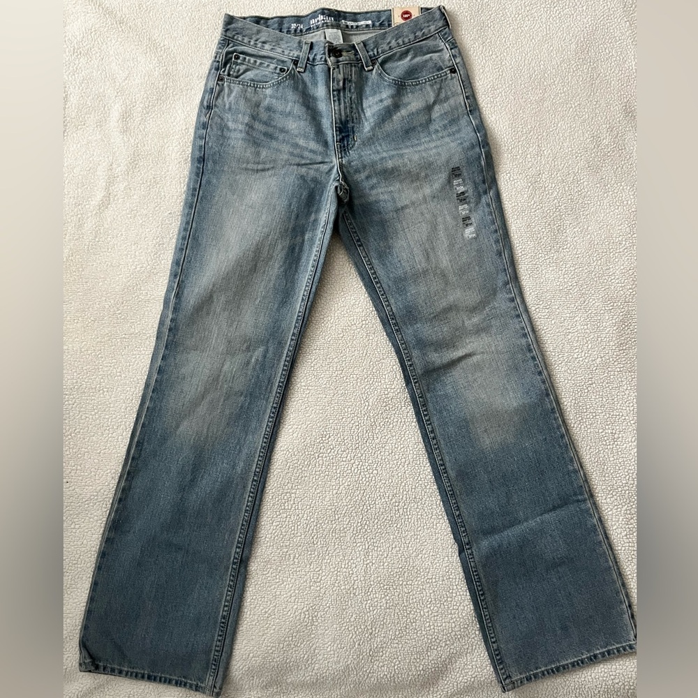 NWT Urban Pipeline Relaxed Bootcut Denim Jeans, Size 32x34